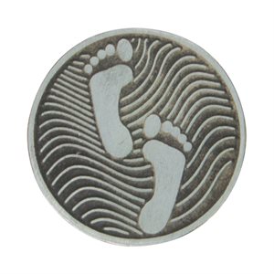 Empreintes Pewter Pocket Token, 1.25", French / ea