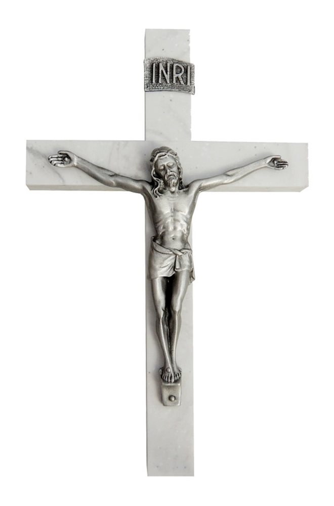 Crucifix mural en Corian, 20,3 cm