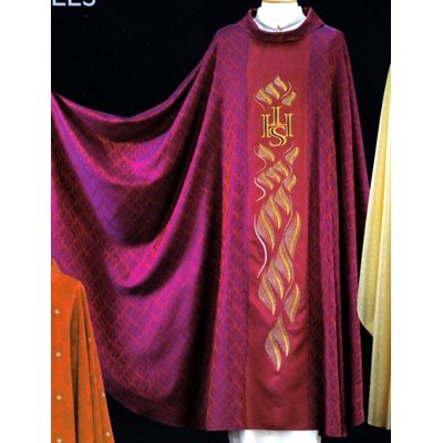 Chasuble #65-013057 silk and acetate