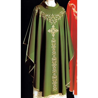 Chasuble #65-033258 100% laine (4 couleurs disponibles)