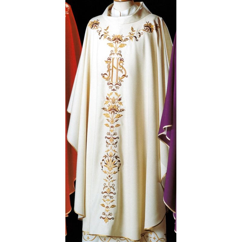 Chasuble #65-033259 100% laine (4 couleurs disponibles)