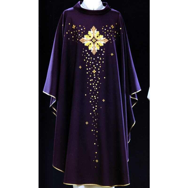 Chasuble #65-038554 100% laine (4 couleurs disponibles)