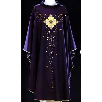 Chasuble #65-038554 100% laine (4 couleurs disponibles)