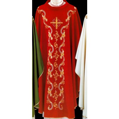 Chasuble #65-099444 100% laine (4 couleurs disponibles)