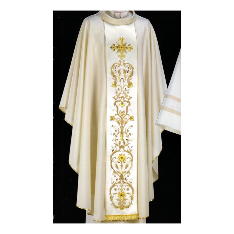 Chasuble #65-GM0015 100% laine (4 couleurs disponibles)