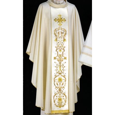 Chasuble #65-GM0015 100% laine (4 couleurs disponibles)