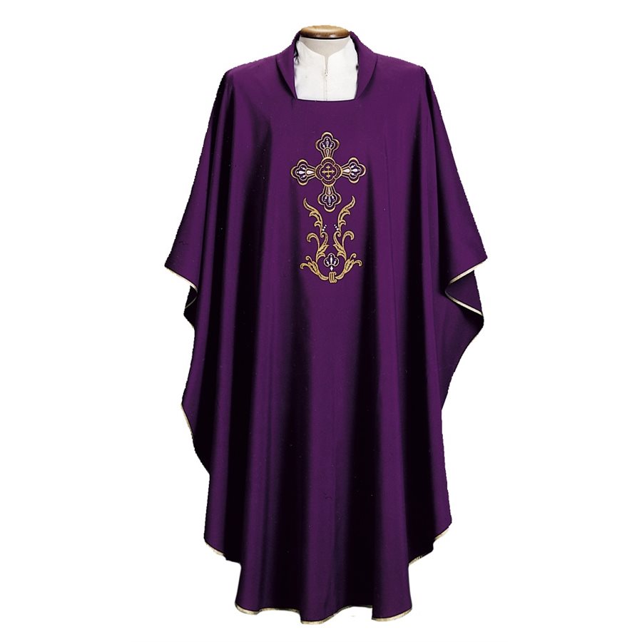 Green Chasuble #65-000456 100% polyester