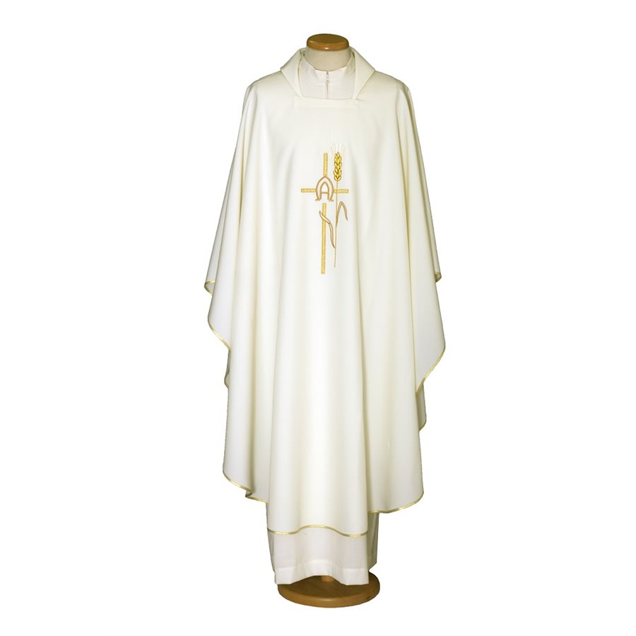 Ivory Chasuble #65-000461 100% polyester