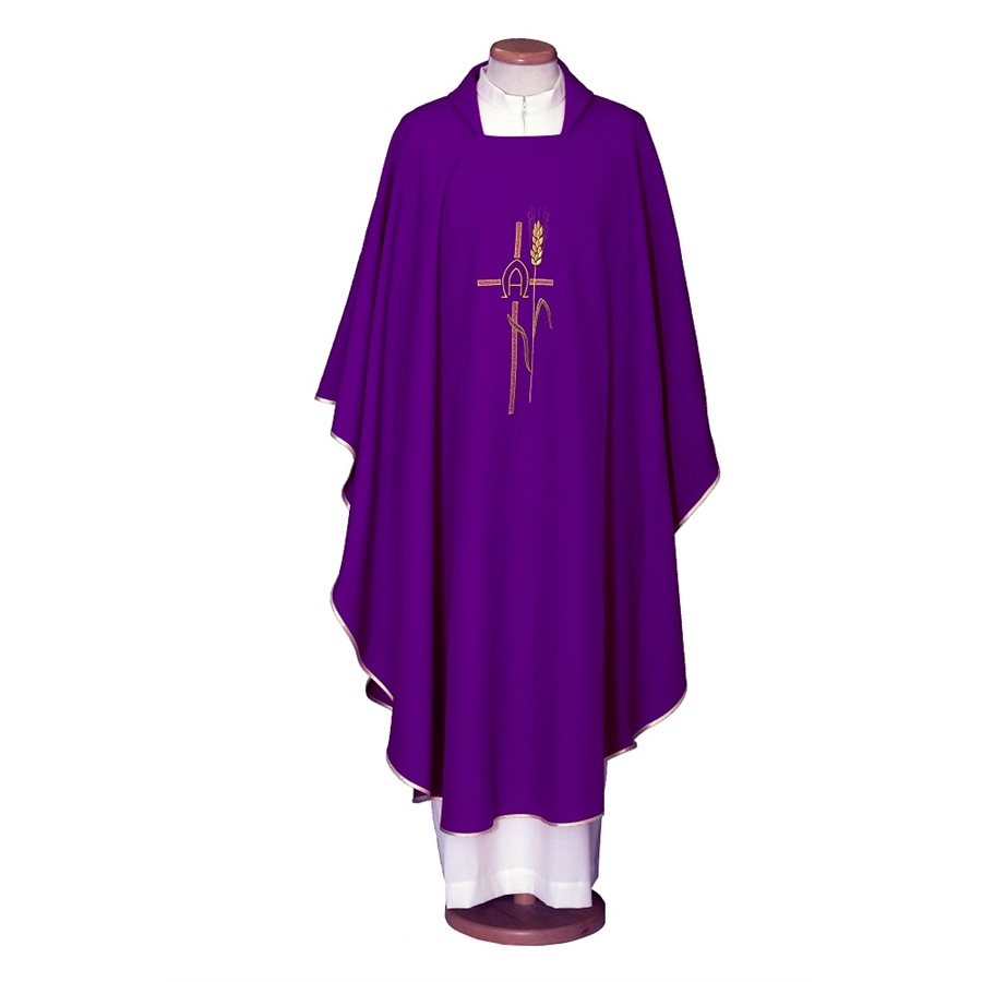 Purple Chasuble #65-000461 100% polyester