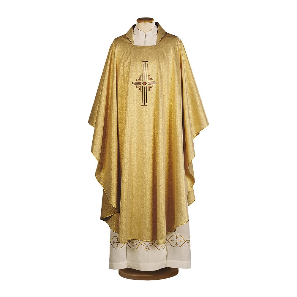 Gold Chasuble #65-000470ORO 100% polyester