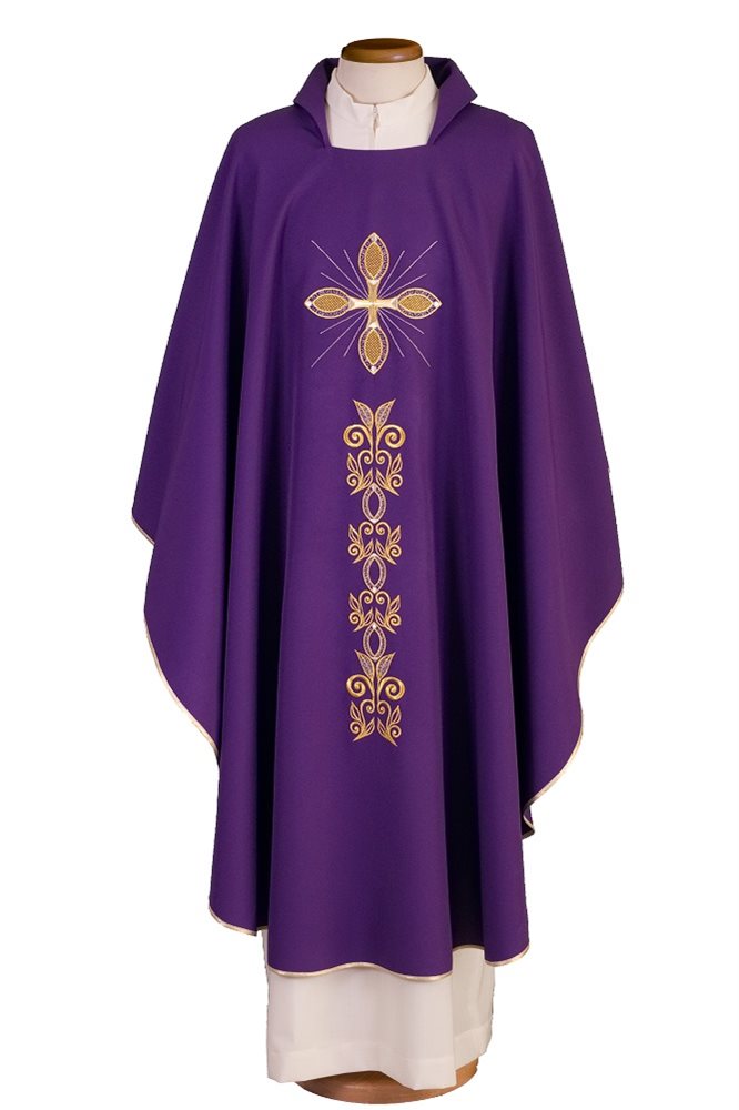 Chasuble Verte #65-000952 100% polyester