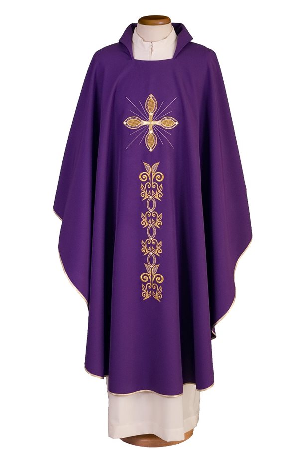 Green Chasuble #65-000952 100% polyester