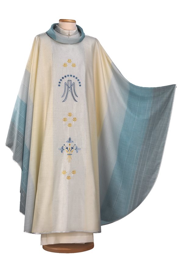 Marial Chasuble #65-002005-348 wool / lurex