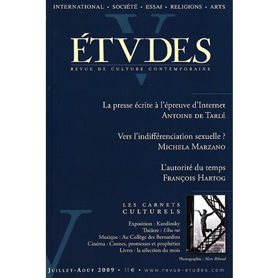 Études 4111-2 - Juillet-Août 2009