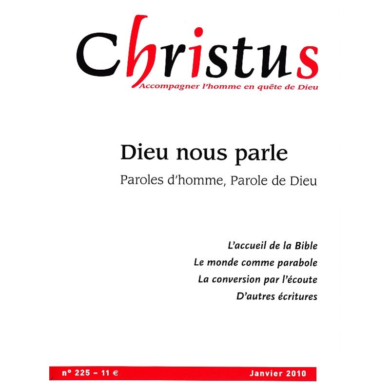 Christus #225 - Dieu nous parle