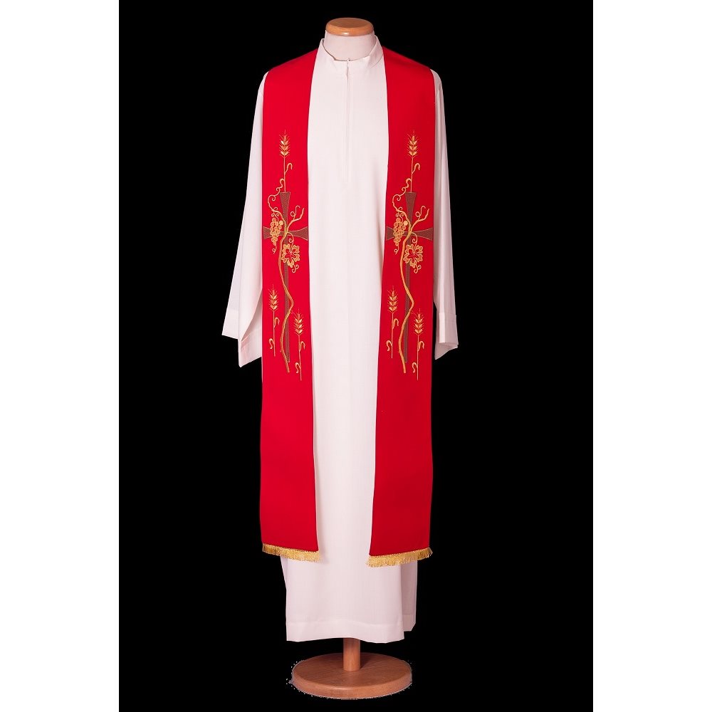 Priest Stole #80-000406, Red