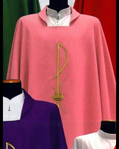 Chasuble et Étole #1205 Rose