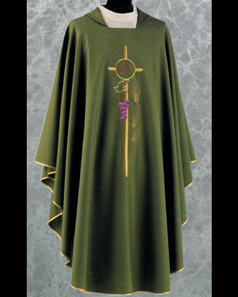 Chasuble et Étole #325 Verte