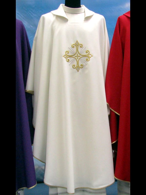 Chasuble et Étole #351 Blanche