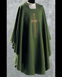 Chasuble et Étole #521 Verte