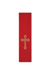 Chasuble & Étole rouge L5062 100% polyester