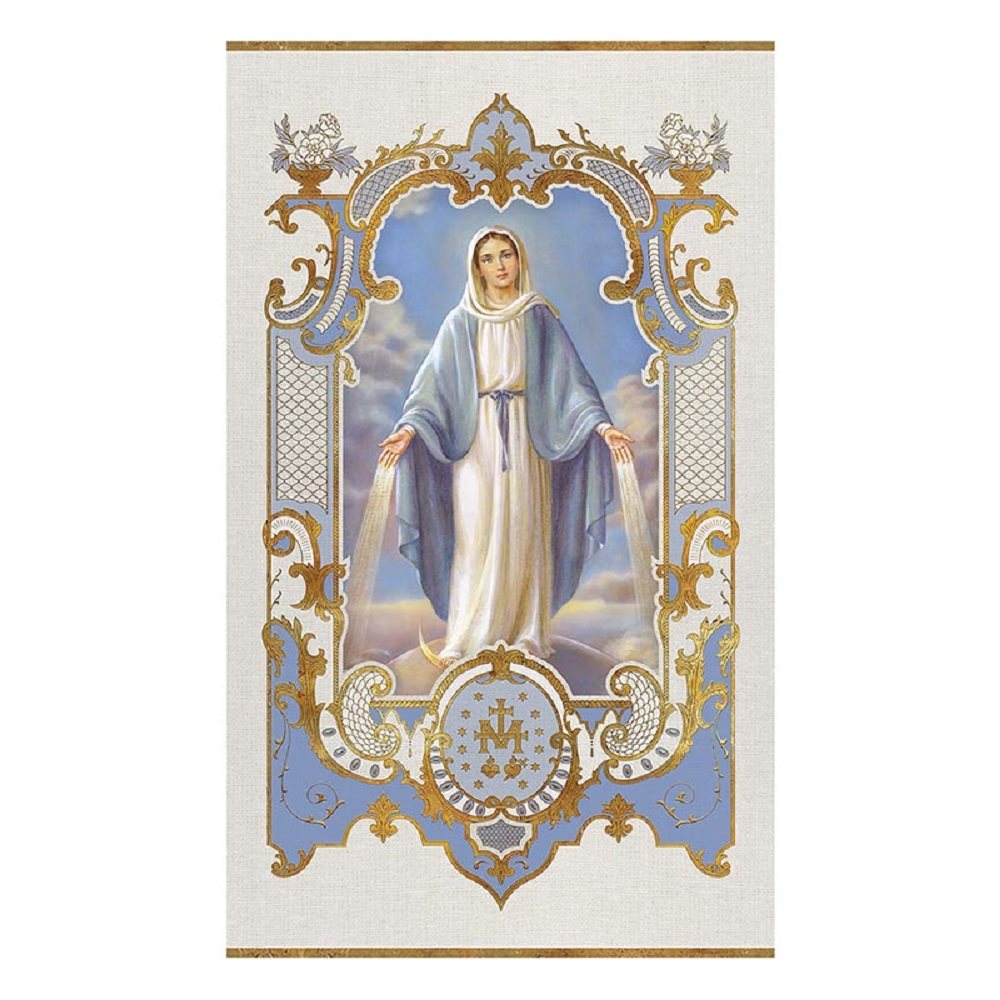 Our Lady of Grace Vintage Banner, 3' x 5' (91 x 152 cm) / ea