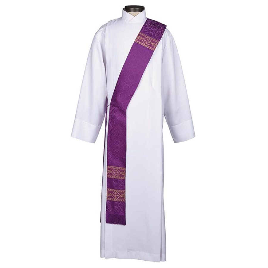 Avignon Collection Deacon Stole, Purple